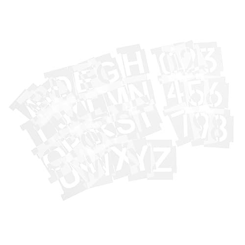 LOLIPPYY Buchstaben Zahlen Schablonen Buchstaben Zahlen Wiederverwendbare Pet Schablonen für DIY Malerei Basteln Wanddekoration Kinderfreundlich und Langlebig LOLIPPYY Buchstaben Zahlen Schablonen Buchstaben Zahlen Wiederverwendbare Pet Schablonen für DIY Malerei Basteln Wanddekoration Kinderfreundlich und Langlebig von LOLIPPYY