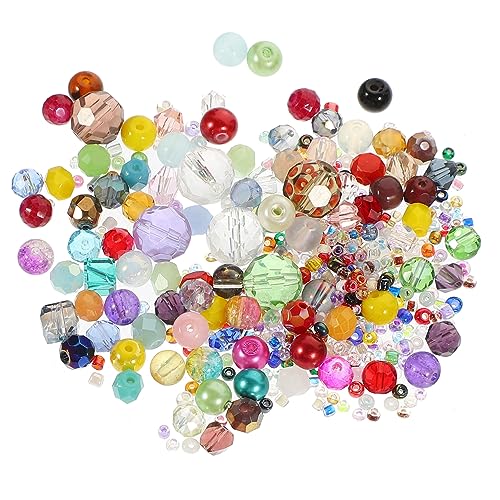 LOLIPPYY Bunte Glasperlen für DIY Schmuckherstellung Bastelperlen für Armbänder Ohrringe und Mehr Vielseitig Einsetzbar Einfach zu Verarbeiten von LOLIPPYY