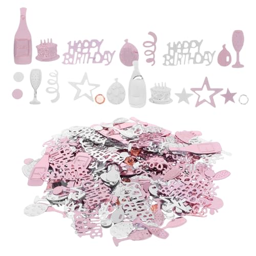 LOLIPPYY Bunte Happy Birthday Tischdeko Konfetti Leichte Streudeko für Geburtstag Shower Hochzeitsfeier Vielseitig Einsetzbar Schadstofffrei LOLIPPYY Bunte Happy Birthday Tischdeko Konfetti Leichte Streudeko für Geburtstag Shower Hochzeitsfeier Vielseitig Einsetzbar Schadstofffrei von LOLIPPYY