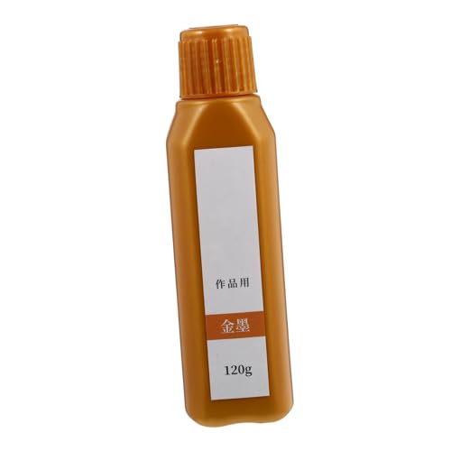 LOLIPPYY Chinesische Kalligraphietinte Goldfarbe Umweltfreundlich Permanent Zeichentusche für Pinselmalerei und Kalligrafie Geeignet LOLIPPYY Chinesische Kalligraphietinte Goldfarbe Umweltfreundlich Permanent Zeichentusche für Pinselmalerei und Kalligrafie Geeignet von LOLIPPYY