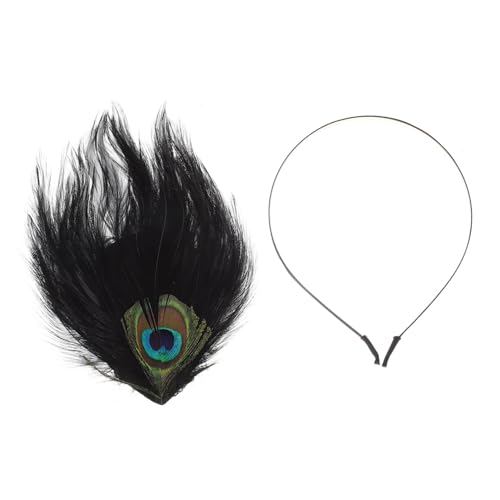 LOLIPPYY Cosplay Haarreif Vintage Stirnband Leicht Rutschfest Party Haarband Damen Flapper Headpiece für Bühne und Karneval von LOLIPPYY