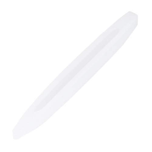 LOLIPPYY DIY Kugelschreiber Silikonform aus Langlebigem Flexiblem Material für Kreative Epoxidharz Stifteherstellung Manuelle Ballpoint Pen Mold für Büro und Studio Weiß von LOLIPPYY