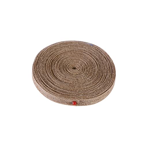 LOLIPPYY DIY Natur Hanfseil Jute Strapazierfähiges Bastelmaterial Braun für Hochzeiten Dekoration und Kreative Projekte von LOLIPPYY