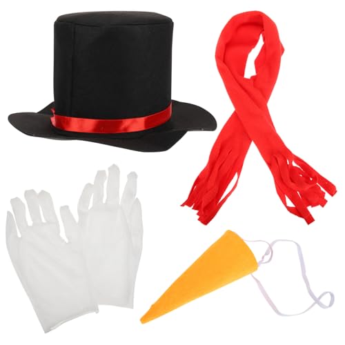 LOLIPPYY DIY Schneemann Bastelset Teilig mit Mütze und Karottennase für Winterparty Weihnachtsdekoration Outdoor Geeignet Kreatives Schneemann Kostüm Zubehör für Erwachsene LOLIPPYY DIY Schneemann Bastelset Teilig mit Mütze und Karottennase für Winterparty Weihnachtsdekoration Outdoor Geeignet Kreatives Schneemann Kostüm Zubehör für Erwachsene von LOLIPPYY