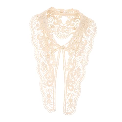 LOLIPPYY DIY Spitzenkragen Applikation Wasserlösliches Baumwollnetz Stickkragen Vintage Floral Schmuck Nähen Scrapbooking Zubehör LOLIPPYY DIY Spitzenkragen Applikation Wasserlösliches Baumwollnetz Stickkragen Vintage Floral Schmuck Nähen Scrapbooking Zubehör von LOLIPPYY