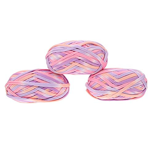 LOLIPPYY Farbige Baumwollgarn Mehrzweck Garn für DIY Projekte Häkeln und Stricken von Mützen Schals und Accessoires Langlebig für Bastelarbeiten von LOLIPPYY