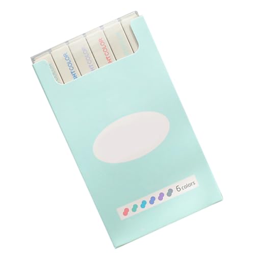 LOLIPPYY Fluoreszenzmarker Kreativer Textmarker Aquarellstift Marker Stift von LOLIPPYY