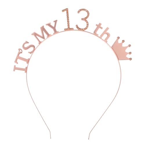 LOLIPPYY Geburtstagskrone Haarreif Leicht und Sicher Party Haarband mit Zahlen und Buchstabendesign Komfortabel für Damen und Mädchen für Kreative Feierlichkeiten und Fotosessions LOLIPPYY Geburtstagskrone Haarreif Leicht und Sicher Party Haarband mit Zahlen und Buchstabendesign Komfortabel für Damen und Mädchen für Kreative Feierlichkeiten und Fotosessions von LOLIPPYY