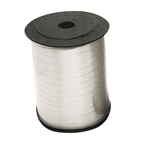 LOLIPPYY Geschenkband Silber Kunststoffbänder für Luftballons Geschenkverpackung Dekoration DIY Zubehör für Hochzeit Party Floristen Scrapbooking LOLIPPYY Geschenkband Silber Kunststoffbänder für Luftballons Geschenkverpackung Dekoration DIY Zubehör für Hochzeit Party Floristen Scrapbooking von LOLIPPYY