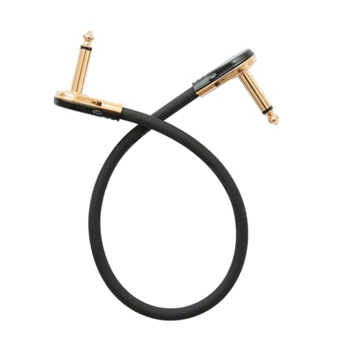 LOLIPPYY Gitarren Audio Kabel Tragbares Verbindungsdraht für Musikinstrumente Hochwertiges Gitarren Klinkenkabel mit Vergoldeten Steckern für Effektpedale von LOLIPPYY