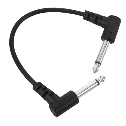 LOLIPPYY Gitarren Patchkabel Rechtwinkliges Klinkenkabel für Effektpedale aus Kupfer für Optimale Signalübertragung Einfach zu Verbinden für Musiker LOLIPPYY Gitarren Patchkabel Rechtwinkliges Klinkenkabel für Effektpedale aus Kupfer für Optimale Signalübertragung Einfach zu Verbinden für Musiker von LOLIPPYY