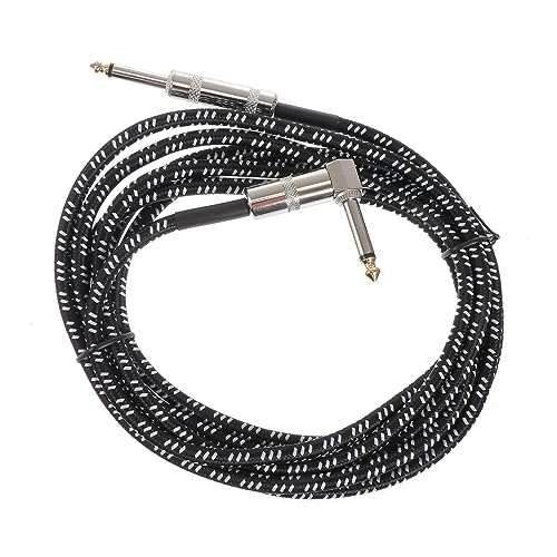 LOLIPPYY Gitarrenkabel Geflochtenes Audio Kabel Elektrische Gitarre Zubehör Hochwertiger Trs Klinkenkabel Robust Biegsam Störungsfrei Für Effektpedale Mixer Lautsprecher von LOLIPPYY