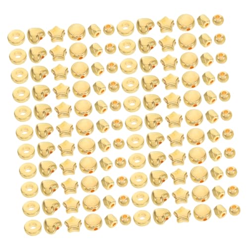 LOLIPPYY Goldene Kunststoff Abstandshalter Perlen Großes Großloch Röhren Spacer Perlen Für Schmuckherstellung DIY Armbänder Halsketten Kreative Bastelmaterialien LOLIPPYY Goldene Kunststoff Abstandshalter Perlen Großes Großloch Röhren Spacer Perlen Für Schmuckherstellung DIY Armbänder Halsketten Kreative Bastelmaterialien von LOLIPPYY