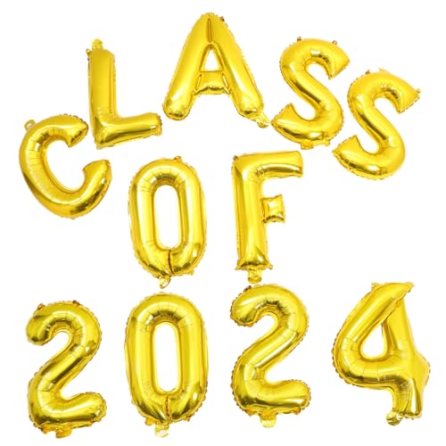 LOLIPPYY Graduation Balloons Set Class Of Folienballons Partydeko Abschlussfeier Luftballons für Klassenraum Dekoration und Fotohintergrund LOLIPPYY Graduation Balloons Set Class Of Folienballons Partydeko Abschlussfeier Luftballons für Klassenraum Dekoration und Fotohintergrund von LOLIPPYY