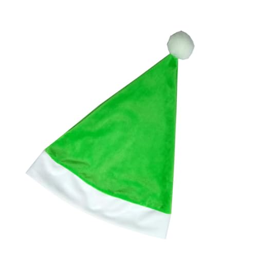 LOLIPPYY Grüne Weihnachtsmannmütze aus Kurzplüsch Weihnachtsmütze als Festliche Verkleidung für Erwachsene Weihnachtliche Deko für Karneval Fasching und Weihnachtsfeiern LOLIPPYY Grüne Weihnachtsmannmütze aus Kurzplüsch Weihnachtsmütze als Festliche Verkleidung für Erwachsene Weihnachtliche Deko für Karneval Fasching und Weihnachtsfeiern von LOLIPPYY