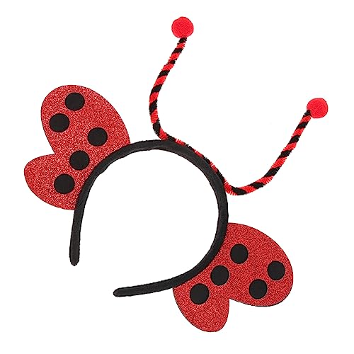 LOLIPPYY Haarreif Schmetterling Flügel Haarband Cartoon Insekten Haar Deko für Mädchen Kostüm Party Festival Zubehör von LOLIPPYY