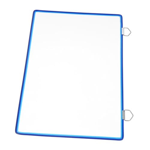 LOLIPPYY Hängender Dokumentenhalter Transparent Blau Wand Organizer Tasche für Büro und Zuhause Platzsparende Aufbewahrung von Akten Zeitschriften Briefen für Schreibtisch und Wandmontage von LOLIPPYY