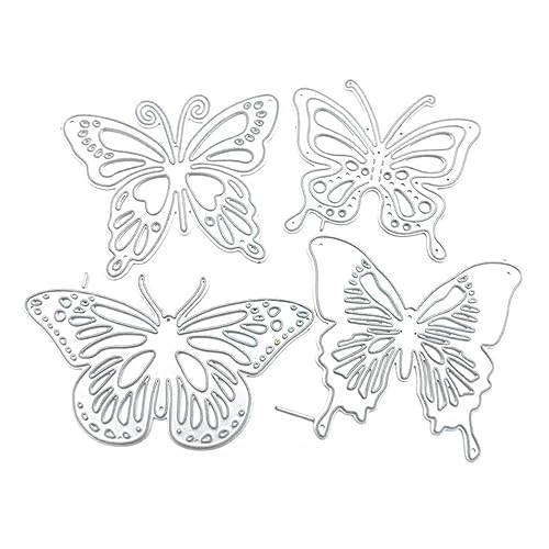 LOLIPPYY Handwerks schmetterlings stanzformen aus Carbonstahl Metall schneide DIY Papierbasteleien Scrapbooking Kartengestaltung und Dekorative Prägeschablonen von LOLIPPYY