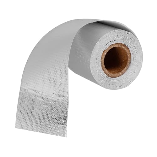 LOLIPPYY Hitzebeständiges Alu Klebeband Silber Isolierband für Lüftungsrohre und Abzugshauben Reißfestes Langlebiges Thermoband zur Abdichtung und Wärmeisolierung in Industrie und Haushalt LOLIPPYY Hitzebeständiges Alu Klebeband Silber Isolierband für Lüftungsrohre und Abzugshauben Reißfestes Langlebiges Thermoband zur Abdichtung und Wärmeisolierung in Industrie und Haushalt von LOLIPPYY