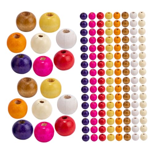 LOLIPPYY Holzperlen Craft Beads mit Polierter Oberfläche zum Auffädeln für DIY Schmuck Armbänder Halsketten Bastelprojekte Langlebig und Vielseitig LOLIPPYY Holzperlen Craft Beads mit Polierter Oberfläche zum Auffädeln für DIY Schmuck Armbänder Halsketten Bastelprojekte Langlebig und Vielseitig von LOLIPPYY