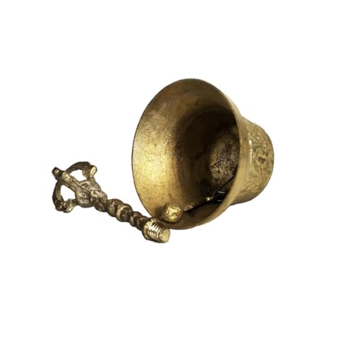 LOLIPPYY Interessante Handglocke aus Kupfer Kleine Metall Rufglocke mit Klarem Klang Feine Verarbeitung Komfortabel und rutschfest Geeignet für Zuhause und Meditation LOLIPPYY Interessante Handglocke aus Kupfer Kleine Metall Rufglocke mit Klarem Klang Feine Verarbeitung Komfortabel und rutschfest Geeignet für Zuhause und Meditation von LOLIPPYY