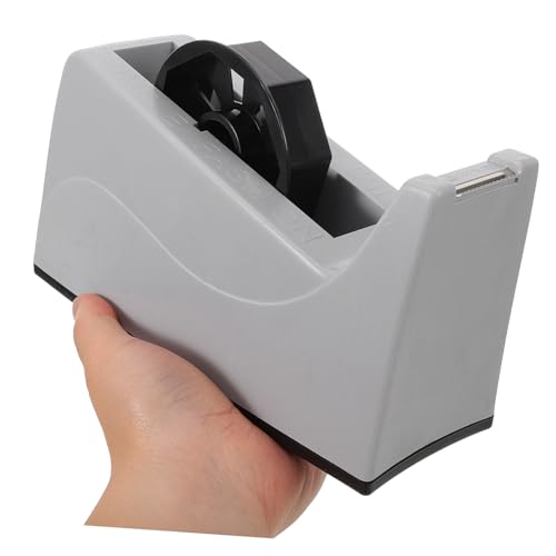 LOLIPPYY Klebestreifen Abroller Tisch Klebebandspender Langlebig Präzise Schneidefunktion für Büro Schreibtisch Organisierter Arbeitsplatz Grauer Tape Cutter LOLIPPYY Klebestreifen Abroller Tisch Klebebandspender Langlebig Präzise Schneidefunktion für Büro Schreibtisch Organisierter Arbeitsplatz Grauer Tape Cutter von LOLIPPYY