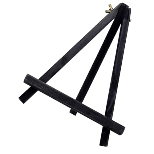 LOLIPPYY Kleine Holz staffelei Tischständer für Kunstwerke und Dekoration Stabiler Mini dreibein halter Multifunktionaler Bildhalter und Mobiler Display ständer für Zufällige Farbe LOLIPPYY Kleine Holz staffelei Tischständer für Kunstwerke und Dekoration Stabiler Mini dreibein halter Multifunktionaler Bildhalter und Mobiler Display ständer für Zufällige Farbe von LOLIPPYY