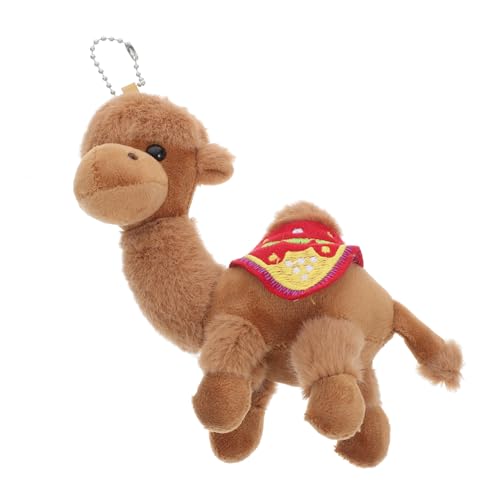 LOLIPPYY Kleine Kuscheltiere, Entzückende Plüsch-Kamel-Puppe, Kleine Ausgestopfte Kamel-hängeornamente Für Schlüssel, Geldbörse, Rucksack, Schultaschen von LOLIPPYY