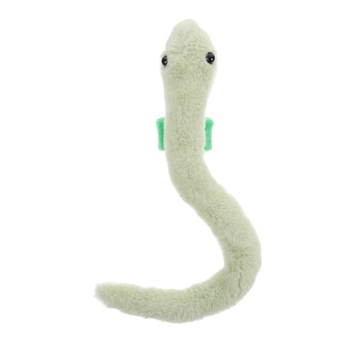 LOLIPPYY Kleines Grünes Schlangenarmband Ohrfeigenarmbänder Tiere Schlagarmbänder Für Animal-slap-armbänder Urlaubsklatscharmbänder Gefülltes Schlagarmband Tierarmbänder Green Plüsch von LOLIPPYY