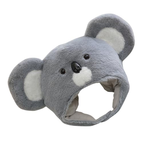 LOLIPPYY Koala Stirnbandhut Für Fotokabinen Fun Animal Hut Für Kinder Und Erwachsene Plüsch Kopfbedeckung Für Kleider Für Halloween -kostümpartys von LOLIPPYY