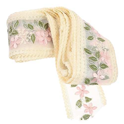 LOLIPPYY Lace Trim Yards Blumenmuster Spitzenband Vielseitiges Handarbeitsmaterial für Diy Projekte für Kleidung Taschen und Basteldekorationen Breit LOLIPPYY Lace Trim Yards Blumenmuster Spitzenband Vielseitiges Handarbeitsmaterial für Diy Projekte für Kleidung Taschen und Basteldekorationen Breit von LOLIPPYY