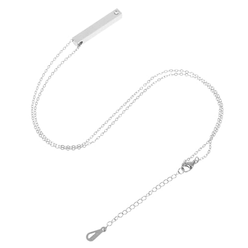LOLIPPYY Lange Bar Pendelkette mit Akzenten Vielseitige Halskette für Damen und Herren als für Besondere Anlässe von LOLIPPYY