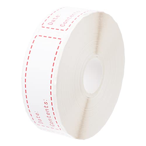 LOLIPPYY Lebensmittelechte Gefrierfach Etiketten Wiederablösbare Kühlschrank Aufkleber zur und Inhaltskennzeichnung Wasserfest Selbstklebend Vielseitig für Papier und Karton LOLIPPYY Lebensmittelechte Gefrierfach Etiketten Wiederablösbare Kühlschrank Aufkleber zur und Inhaltskennzeichnung Wasserfest Selbstklebend Vielseitig für Papier und Karton von LOLIPPYY
