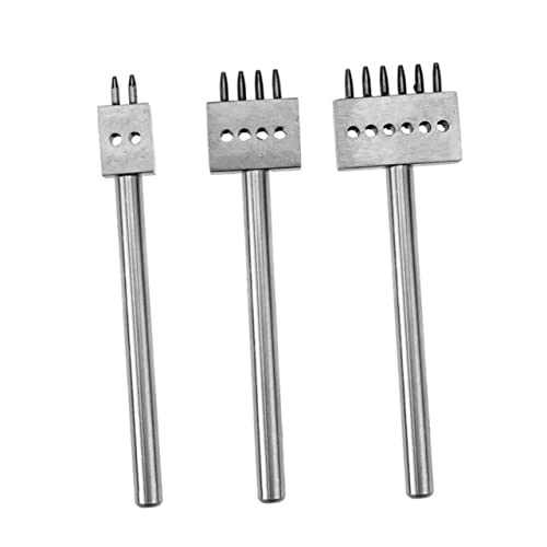 LOLIPPYY Lochzangen Set für Lederhandwerk DIY Prong Werkzeug Runde Lochstanze Hochwertigem für Uhrenarmbänder und Kreative Projekte LOLIPPYY Lochzangen Set für Lederhandwerk DIY Prong Werkzeug Runde Lochstanze Hochwertigem für Uhrenarmbänder und Kreative Projekte von LOLIPPYY