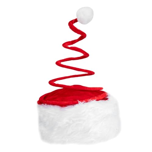 LOLIPPYY Lustige Weihnachtsmütze mit Federn Leichter Tragbarer Xmas Partyhut für Festival Dekoration Kreatives Design für Karneval und Weihnachtsfeiern LOLIPPYY Lustige Weihnachtsmütze mit Federn Leichter Tragbarer Xmas Partyhut für Festival Dekoration Kreatives Design für Karneval und Weihnachtsfeiern von LOLIPPYY