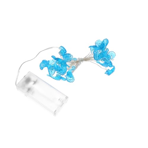 LOLIPPYY Meeres Themen Lichterkette mit Warmweißen Leds Batteriebetrieben Flexible Kupferdraht Deko für Party Geburtstagsfeier Wohnzimmer Lang Langlebiges Kunststoffmaterial von LOLIPPYY