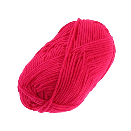 LOLIPPYY Milch-baumwoll-garn Flauschiges Garn Creme Häkelgarn Zum Häkeln Gestrickt Ich Schal Baumwolle Garn Zum Stricken Baumwollgarn Zum Häkeln Einfach Klobig Strickgarn von LOLIPPYY