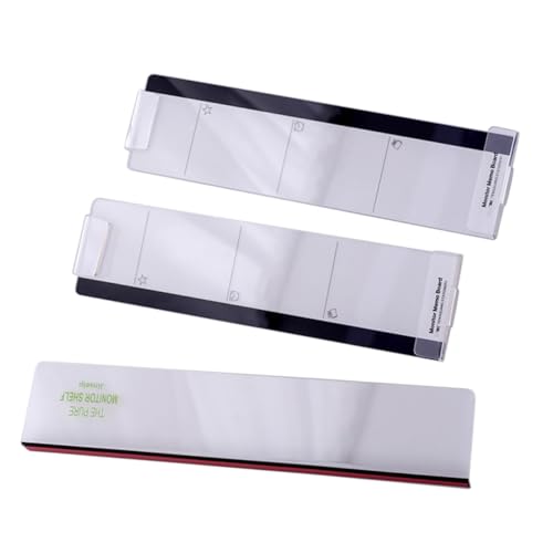 LOLIPPYY Monitor Memo Board Teilig Transparente Selbstklebende Notiztafel für Computerbildschirm Praktische Büro Nachrichtentafel zur Einfachen Erinnerung Platzsparend und Leicht von LOLIPPYY
