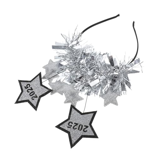 LOLIPPYY Neujahrs Stirnband mit Funkelnden Sternen Party Haarreif Glitzernde Kopfbedeckung für Männer Frauen Leicht und Bequem für Festlichkeiten Haaraccessoire für Neue Jahr LOLIPPYY Neujahrs Stirnband mit Funkelnden Sternen Party Haarreif Glitzernde Kopfbedeckung für Männer Frauen Leicht und Bequem für Festlichkeiten Haaraccessoire für Neue Jahr von LOLIPPYY