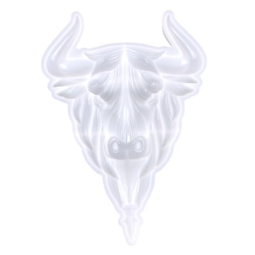 LOLIPPYY Ox Head Silikonform für DIY Handwerk Flexible Epoxidharz Gießform Halbrundes Wandornament Langlebig und Elastisch für Kreative Bastelprojekte und Geschenkideen LOLIPPYY Ox Head Silikonform für DIY Handwerk Flexible Epoxidharz Gießform Halbrundes Wandornament Langlebig und Elastisch für Kreative Bastelprojekte und Geschenkideen von LOLIPPYY