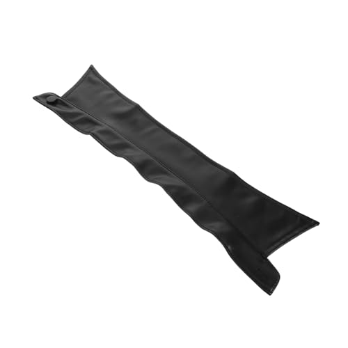LOLIPPYY PU Abnehmbarer Fake Kragen Damen Vielseitiger PU Kunstleder Krageneinsatz für Blusen Pullover und Jacken Bequemer Modischer Halbkragen als Elegantes Kleidungsaccessoire von LOLIPPYY