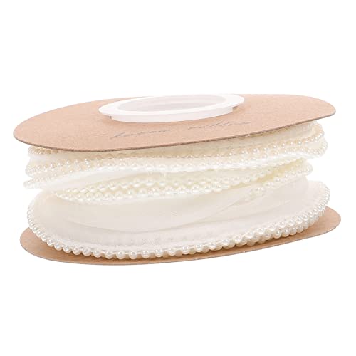 LOLIPPYY Perlenband Fischschwanz Design Vielseitiges Dekorationsband für Hochzeiten Bastelprojekte und ca Perlenweiß für DIY Bow Knoten und Einladungen LOLIPPYY Perlenband Fischschwanz Design Vielseitiges Dekorationsband für Hochzeiten Bastelprojekte und ca Perlenweiß für DIY Bow Knoten und Einladungen von LOLIPPYY
