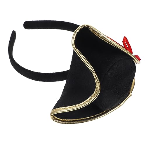 LOLIPPYY Piratenhut Haarreif Halloween Party Kopfschmuck Leicht Atmungsaktiv für Damen und Herren Cosplay Zubehör für Mottoparty Fotorequisiten Komfortabel und Passend LOLIPPYY Piratenhut Haarreif Halloween Party Kopfschmuck Leicht Atmungsaktiv für Damen und Herren Cosplay Zubehör für Mottoparty Fotorequisiten Komfortabel und Passend von LOLIPPYY