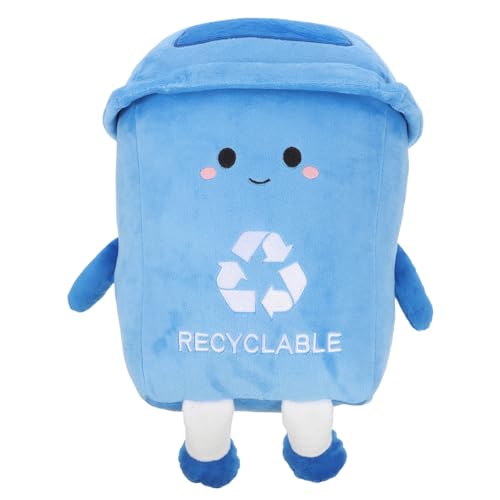 LOLIPPYY Plüsch Cartoon Mülltonnenkissen Weiches Gemütliches Sofa Bettkissen mit Abnehmbarem Waschbarem Bezug Strapazierfähigem Material und Vielseitiger Nutzung als Dekoratives von LOLIPPYY