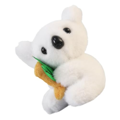 LOLIPPYY Plüsch Schlüsselanhänger Hamster Süße Handtasche Stofftier Lippenstift Tasche Für Geldbörse Bär Schlüsselanhänger Tier Plüsch Koala Puppe Dinosaurier Anhänger von LOLIPPYY