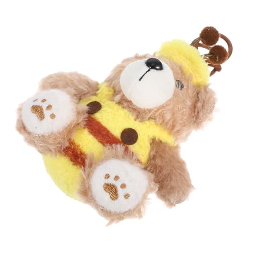 LOLIPPYY Plüsch-anhänger Charms Anhänger Süßer Puppen-schlüsselanhänger Plüsch-schmuckanhänger Charms-anhänger Cartoon-tier-ornament Cartoon-tier-anhänger Bär Schlüsselanhänger von LOLIPPYY