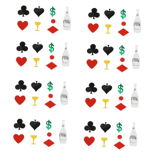 LOLIPPYY Poker Konfetti Las Vegas Tischdeko Party Streudeko Pokerchip Würfel für Mottopartys und DIY Basteln LOLIPPYY Poker Konfetti Las Vegas Tischdeko Party Streudeko Pokerchip Würfel für Mottopartys und DIY Basteln von LOLIPPYY
