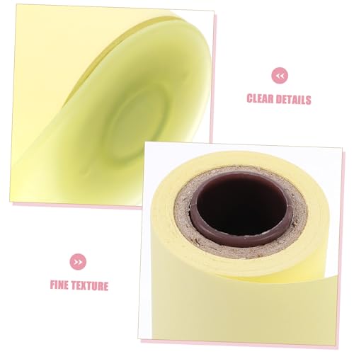 LOLIPPYY Praktische Selbstklebende Memo Pads Gelbe Kreative Haftnotizen Kleine Handliche Notizzettel Beidseitig Beschreibbar Vielseitig für Büro Schule Zuhause Praktische Haftstreifen für von LOLIPPYY