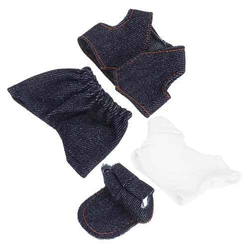 LOLIPPYY Puppenkleidung Sommeroutfit mit T Shirt Hose Weste und Hut Weiche Sichere Stoffe für Puppen Vielseitiges Anziehspielzeug Buntes Zubehör für Kreative Rollenspiele LOLIPPYY Puppenkleidung Sommeroutfit mit T Shirt Hose Weste und Hut Weiche Sichere Stoffe für Puppen Vielseitiges Anziehspielzeug Buntes Zubehör für Kreative Rollenspiele von LOLIPPYY