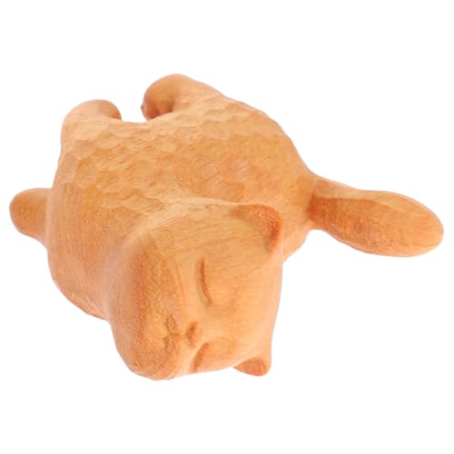 LOLIPPYY Retro Holzfigur Katze aus Verawood Handgefertigte Gehende Katzenstatue Kreative DIY Deko für Wohnzimmer Büro Schlafzimmer Perfektes für Katzenliebhaber LOLIPPYY Retro Holzfigur Katze aus Verawood Handgefertigte Gehende Katzenstatue Kreative DIY Deko für Wohnzimmer Büro Schlafzimmer Perfektes für Katzenliebhaber von LOLIPPYY